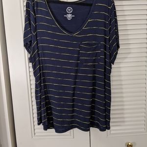 Striped Short Sleeved Shirt